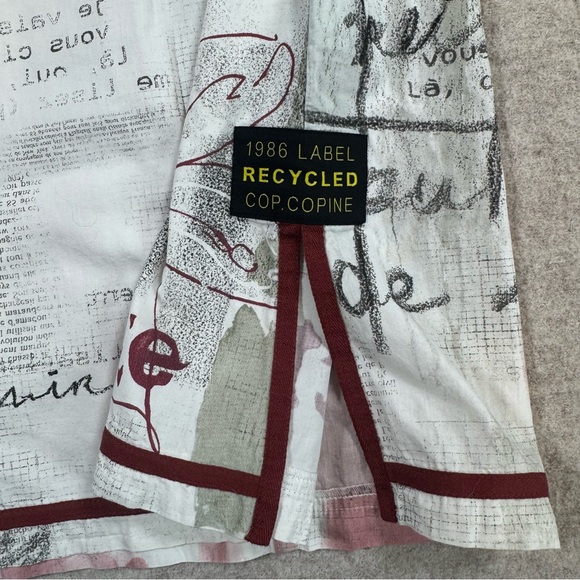 Cop.Copine Black and White Graphic Midi Dress - Picture 2 of 6